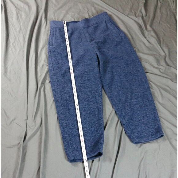Patagonia Pants Womens Large Nena Fleece Blue Purple Pull On Straight 2021 - Picture 8 of 12